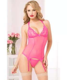 Pink Perfection Bustier Set