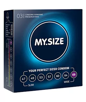 My Size Condoms 69mm 3pk
