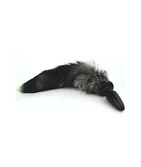 Silicone Butt Plug With Tail