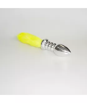 Ultra Soft And Bright Fox Tail Butt Plug