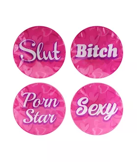 Flashing Light Party Stickers
