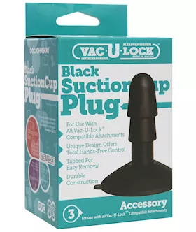 Vac-u-lock Black Suction Cup