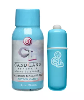 Candiland Sugar Buzz Massage Set- Cotton Candy