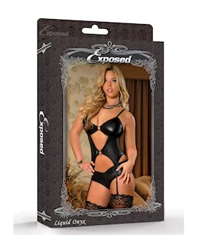 Merry Widow & Boy Short Black