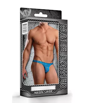 Bong Thong Neon Lace Turquoise