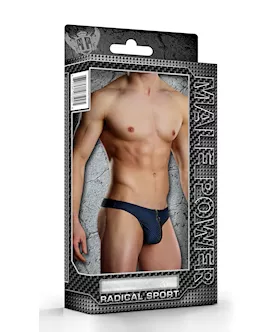 Radical Sport Zip Thong Grey