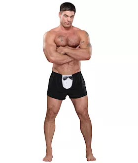 Tuxedo Boxer Black