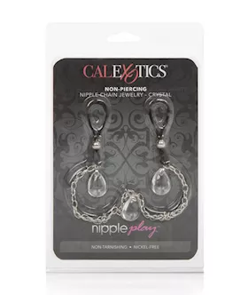 Nipple Play Non-piercing Nipple Chain Jewelry Crystal