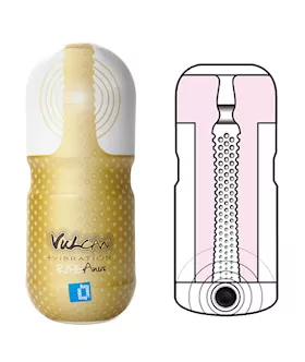 Vulcan Love Skin Masturbator Ripe Anus + Vibe