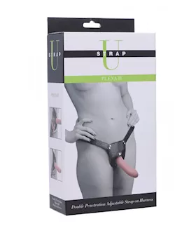 Plena Ii Double Penetration Adjustable Strap On Harness