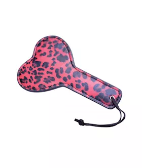 Red Leopard 6 Piece Bondage Set
