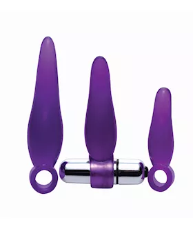 Finger Rimmer Set With Vibrating Bullet