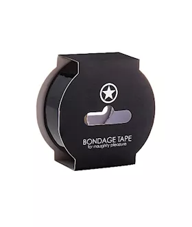 Non Sticky Bondage Tape 175 Meter Black
