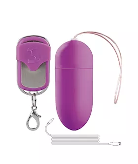 Rechargeable Vibrating Egg Purple