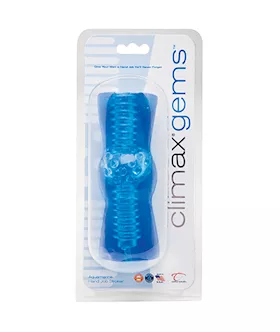 Climax Gems Aquamarine Hand Job Stroker