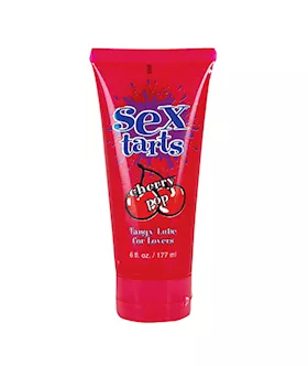 Sex Tarts Lube  Pop 6 Fl Oz 177ml Tube - Cherry
