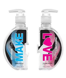 Penthouse Couples Collection Make Love Warming And Tingling Lubricanttwo 5 Fl Oz 147 Ml Bottles