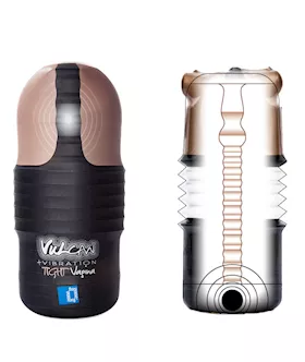 Vulcan Love Skin Masturbator Tight Vagina + Vibe