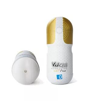 Vulcan Love Skin Masturbator Wet Anus + Vibe