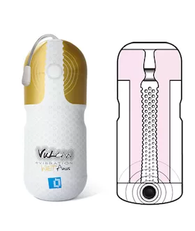 Vulcan Love Skin Masturbator Wet Anus + Vibe