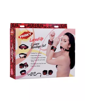 Laced Up 5 Piece Bondage Set