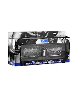 Head To Head Vibrating Sleeve