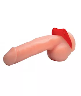 Heart On Vibrating Silicone Cock Ring