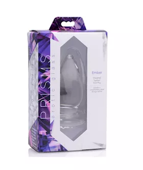 Ember Weighted Tapered Anal Plug