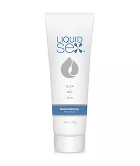 Liquid Sex Desensitizing Anal Lube 4 Oz 118 G Tube