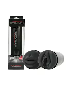 Cyberskin Stealth Double Stroker Pussy & Mouth