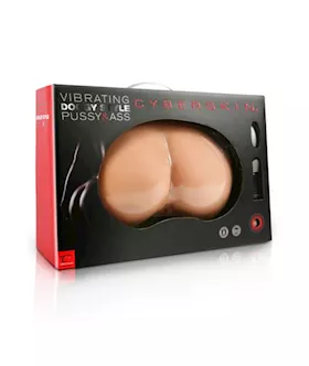 Cyberskin Doggy Style Vibrating Pussy & Ass