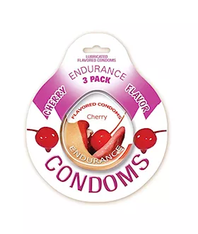 Endurance Condoms Cherry