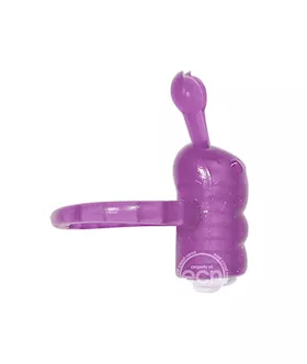 Horny Honey Vibro Ring Coochy Caterpillar Purple