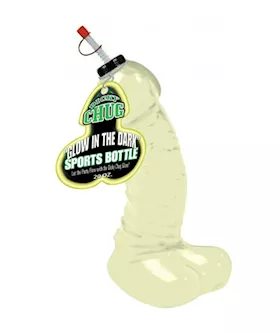 Dicky Chug Big Glow In The Dark Sports Bottle
