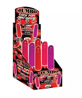 Jumbo Cock Pops Fruit 6 Pieces