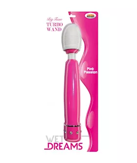 Wet Dreams Big Tease Turbo Wand Magenta