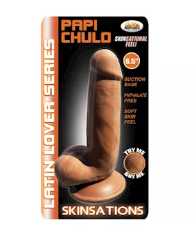 Skinsations Papi Chulo 6.5 Inch Suction Cup Dildo - Latin Series