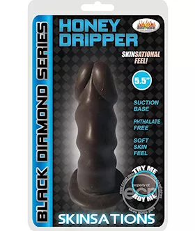 Skinsations Honey Dripper 5.5 Inch Black Diamond Series