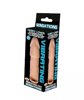 Skinsations Husky Lover 7 Inch Extension Sleeve With Bullet