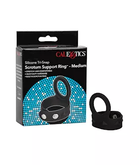 Silicone Tri-snap Scrotum Support Ring