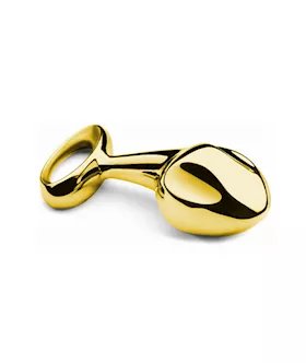 Curved Metal Butt Plug