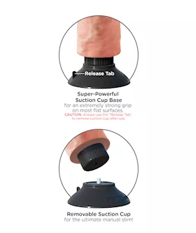 King Cock 9 Vibrating Cock