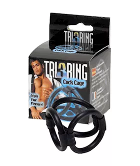 Tri Ring Cock Cage