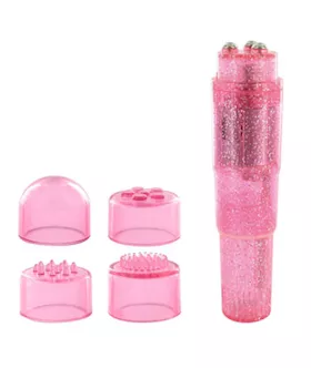 Loverspremium Pocket Rocket Massager Pink