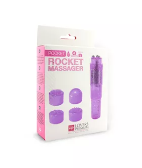 Loverspremium Pocket Rocket Massager Purple