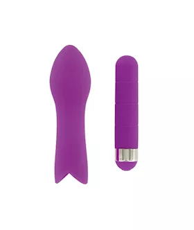 Lovers Premium O-bullet With Sleeve Purple