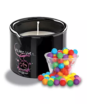 Voulez-vous Massage Candle Bubblegum