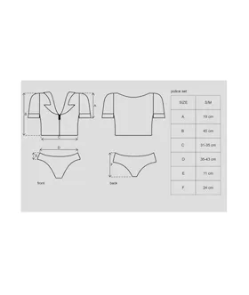 Obsessive Police Set Costume