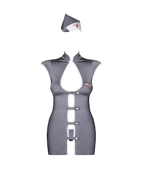 Obsessive Stewardess Costume