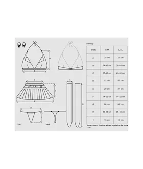 Obsessive Schooly Costume